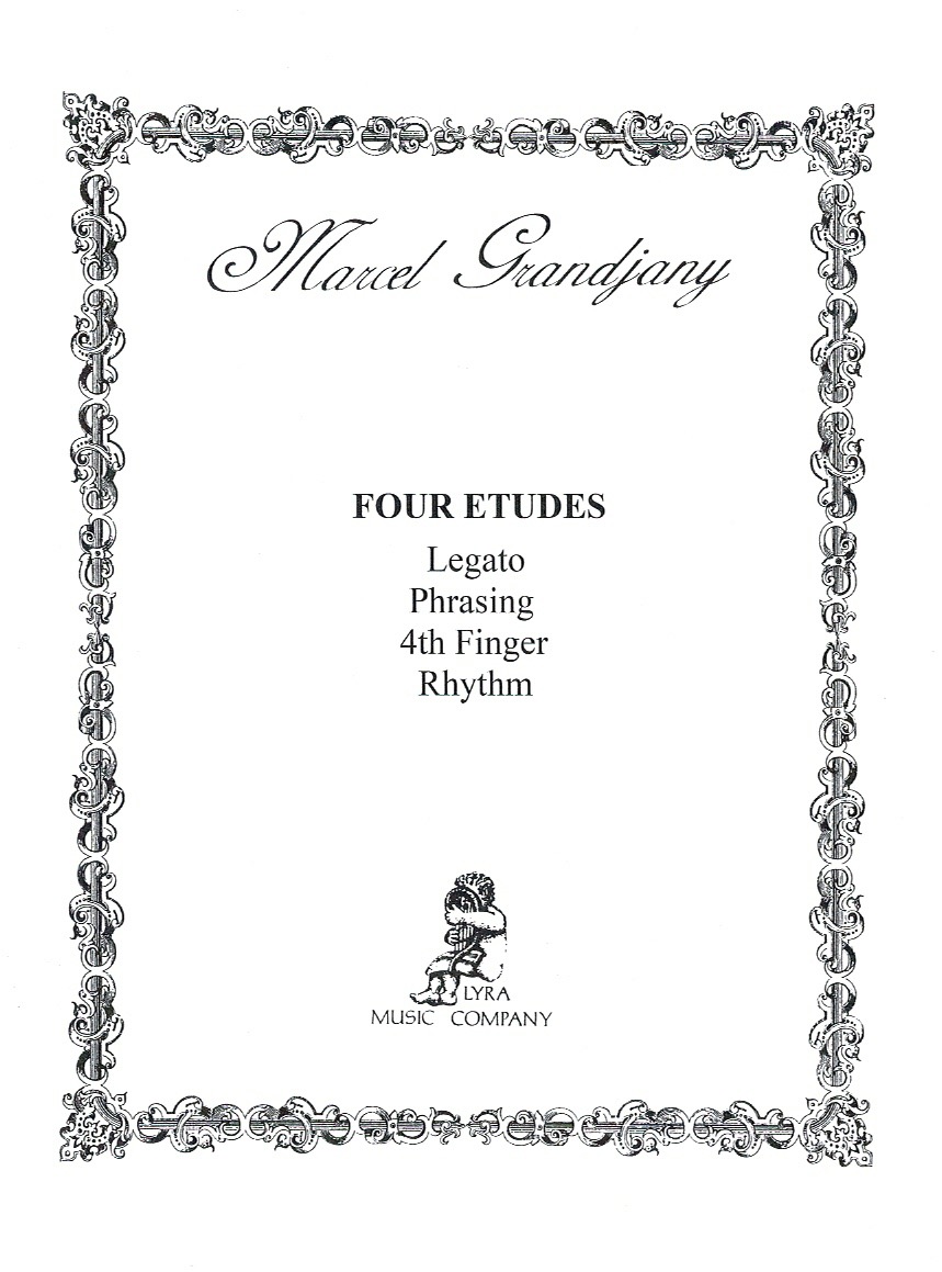 Four Etudes Grandjany M.