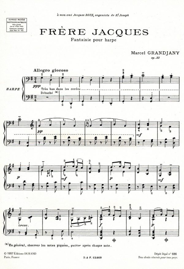 Frere Jacques Grandjany M.