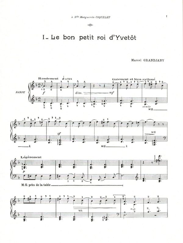 Le Bon Petit Roi D'Yvetot Grandjany M.