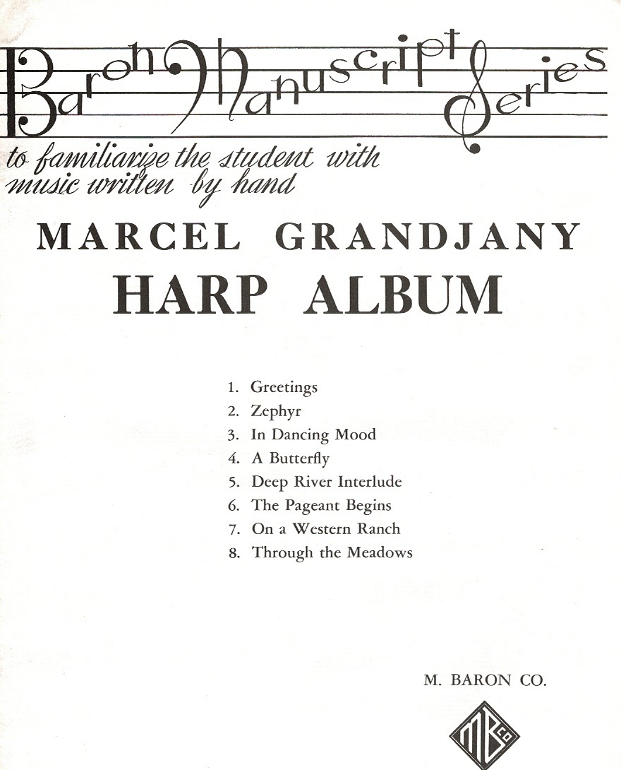 GRANDJANY-Little-Harp-Album Harp Album Grandjany M.