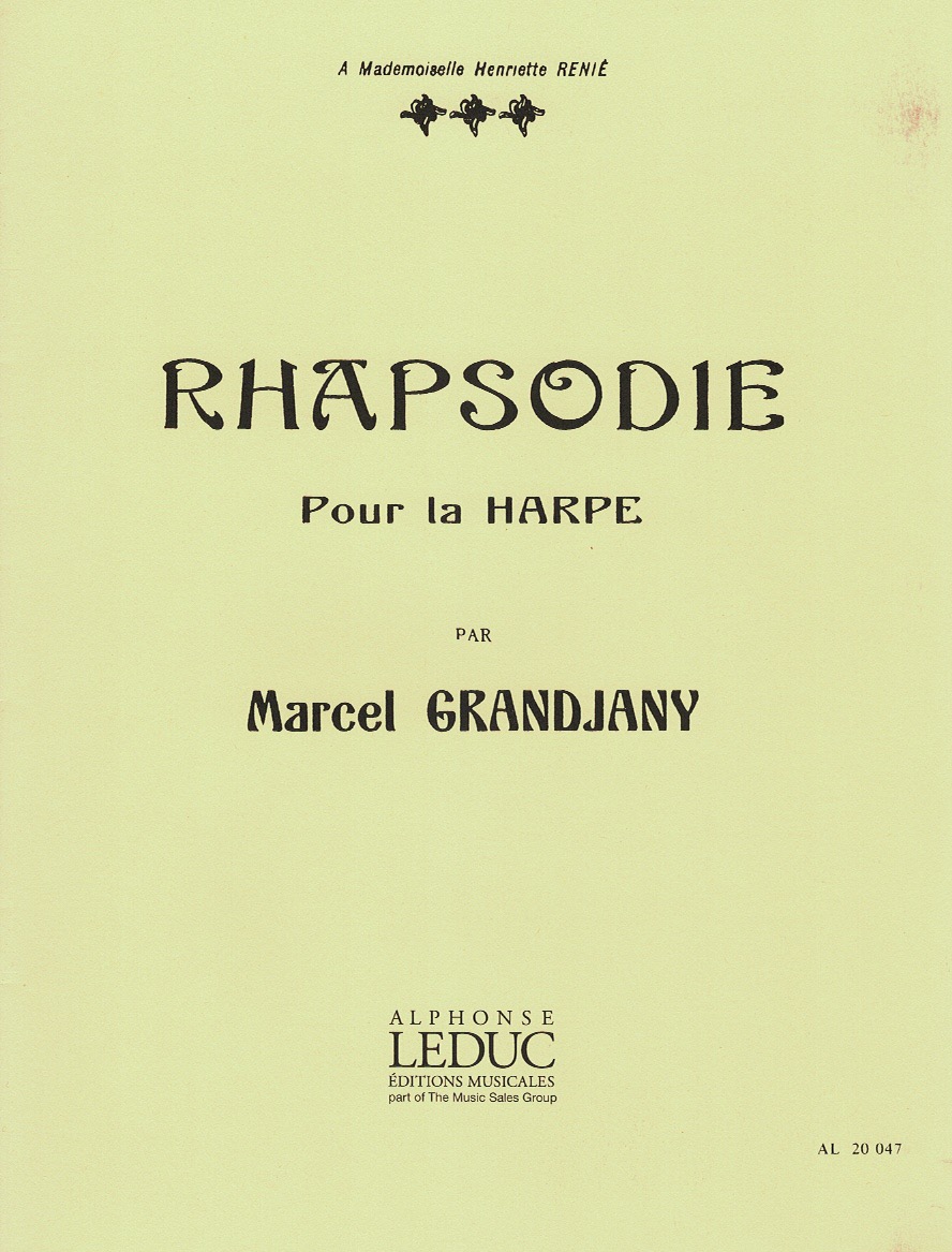 GRANDJANY-Rhapsodie Rhapsodie Grandjany M.