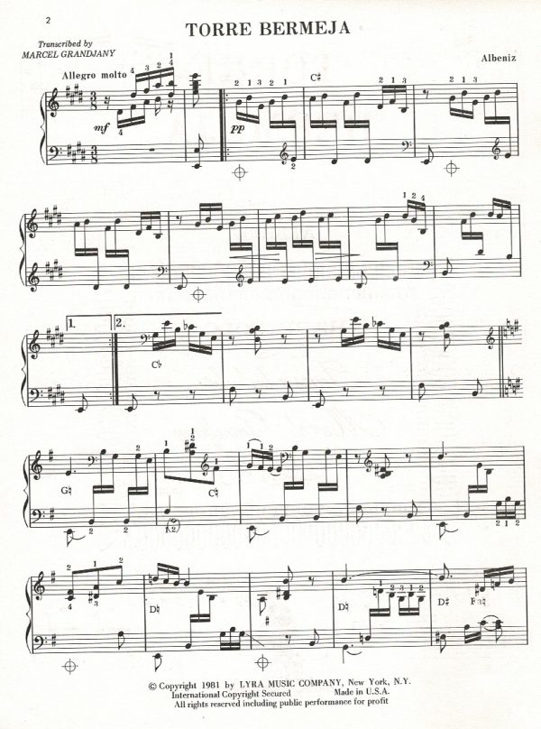 Torre Bermeja Albeniz I./Grandjany M.