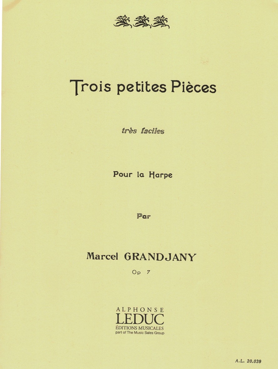 GRANDJANY-Trois-Petites-Pieces Trois Petites Pieces Op 7 Grandjany M.