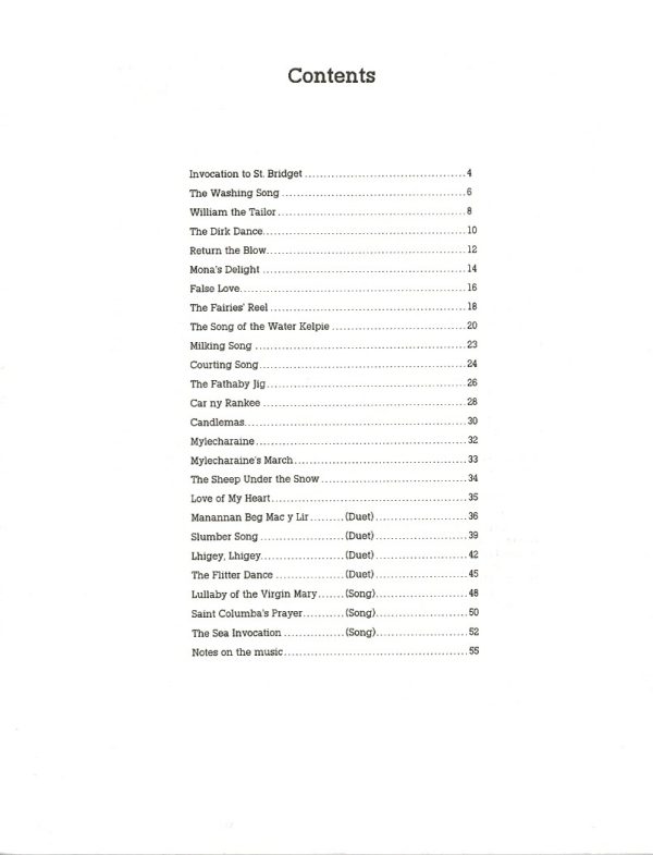 Manx Music For The Harp Guard C.