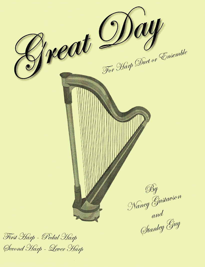 GUSTAVSON-Great-Day Great Day (Harp Duet or Harp Ensemble) Gustavson J./Guy S.