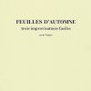 Feuilles D'Automne Hasselmans A.