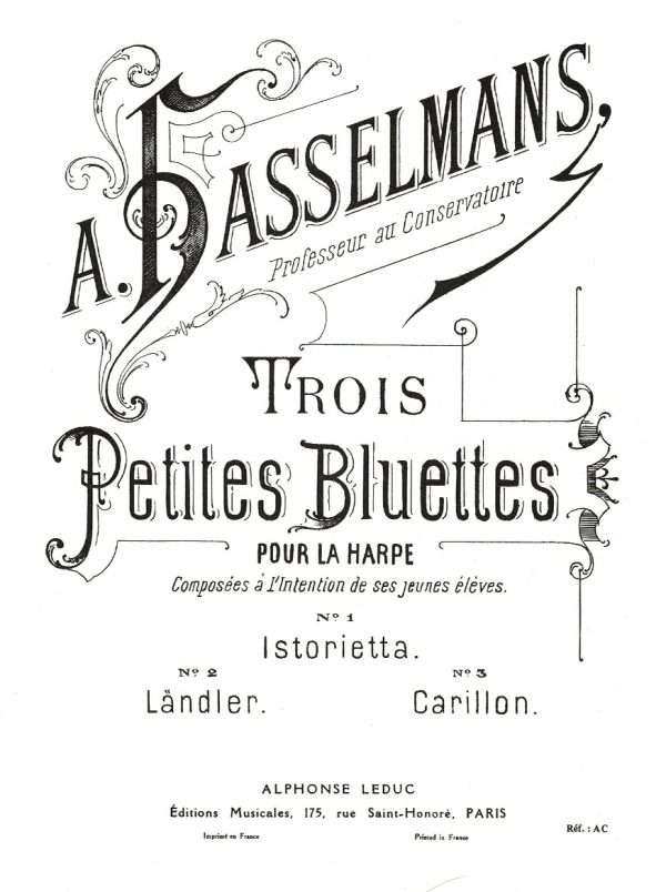 Trois Petites Bluettes Hasselmans A.