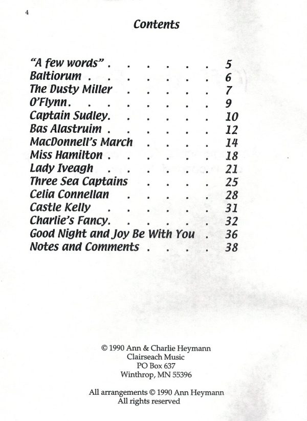 Off The Record Heymann A.