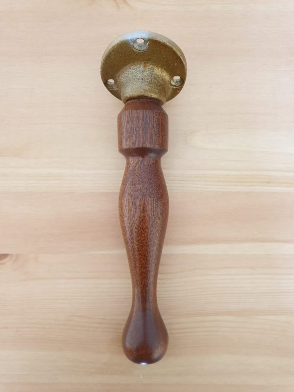 Harp Leg With Bracket Dark Brown