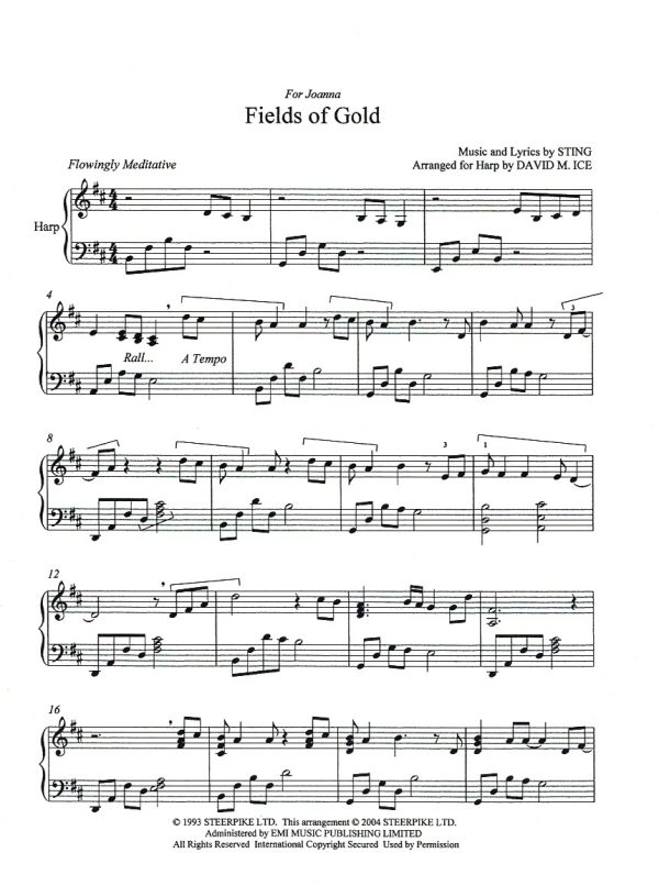 Fields Of Gold Sting/Ice D.