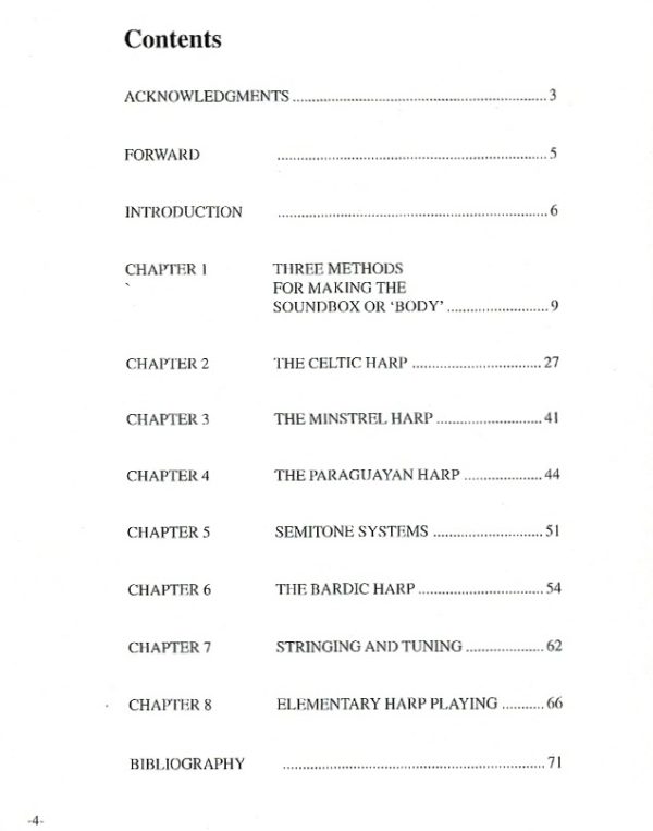 Folk Harps Jaffrennou G.