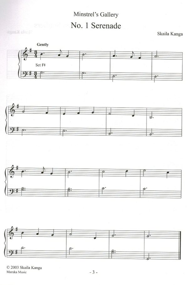 Minstrel's Gallery Kanga S.