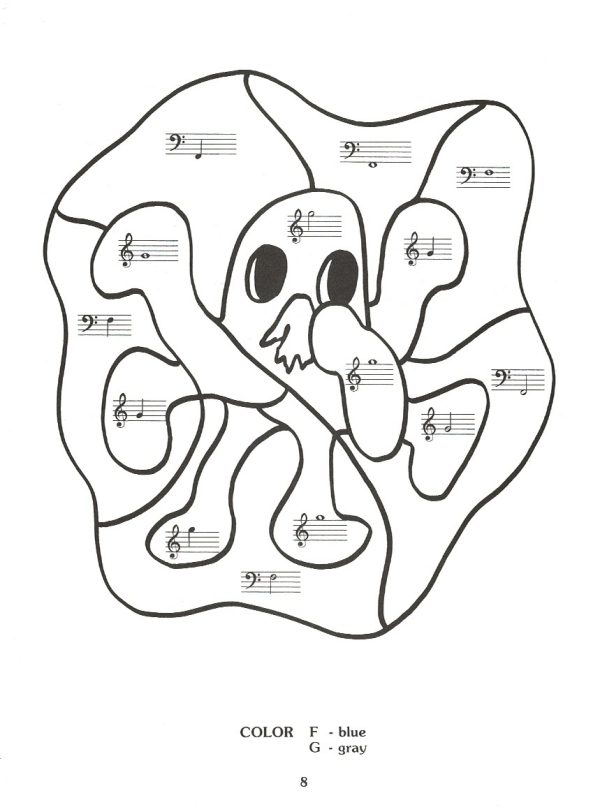 Color By Note A Nifty Note Speller Book Two Kaplan S.