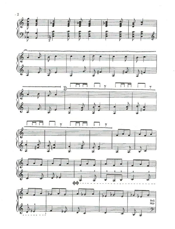 Two Pieces For The Harp (Oriental Dance & Toccata) Khatchaturian A.