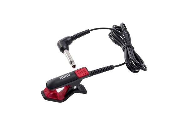KORG-CM-300-Red-Black Korg CM-300-BKRD Clip Pickup For Tuner