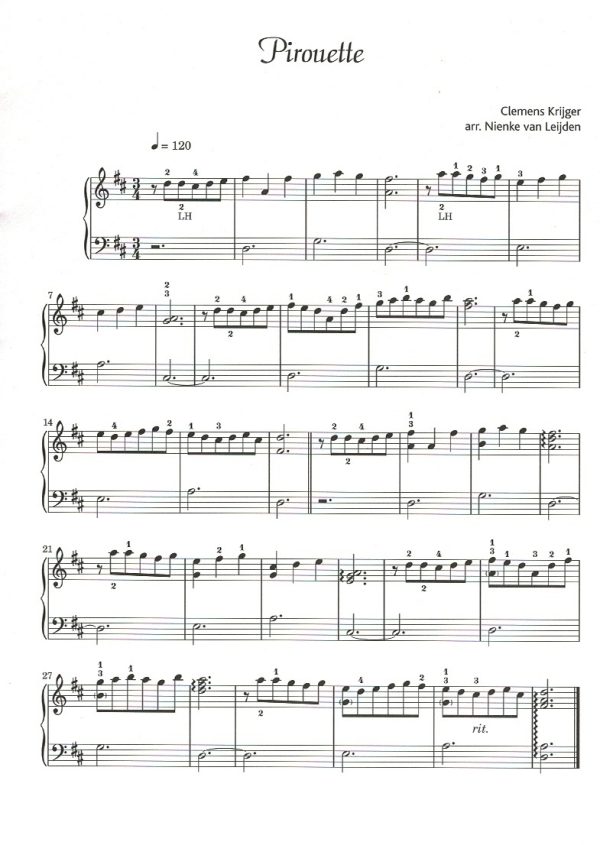 Ratatouille Various Pieces For Harp Krijger C./Leijden N.