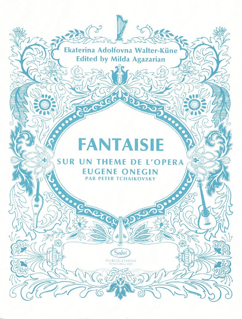 KUNE-Fantaisie-Sur-Un-Theme-De-LOpera- Fantaisie Sur Un Theme De L'Opera Eugene Onegin Walter-Kune E./Tchaikovsky P.