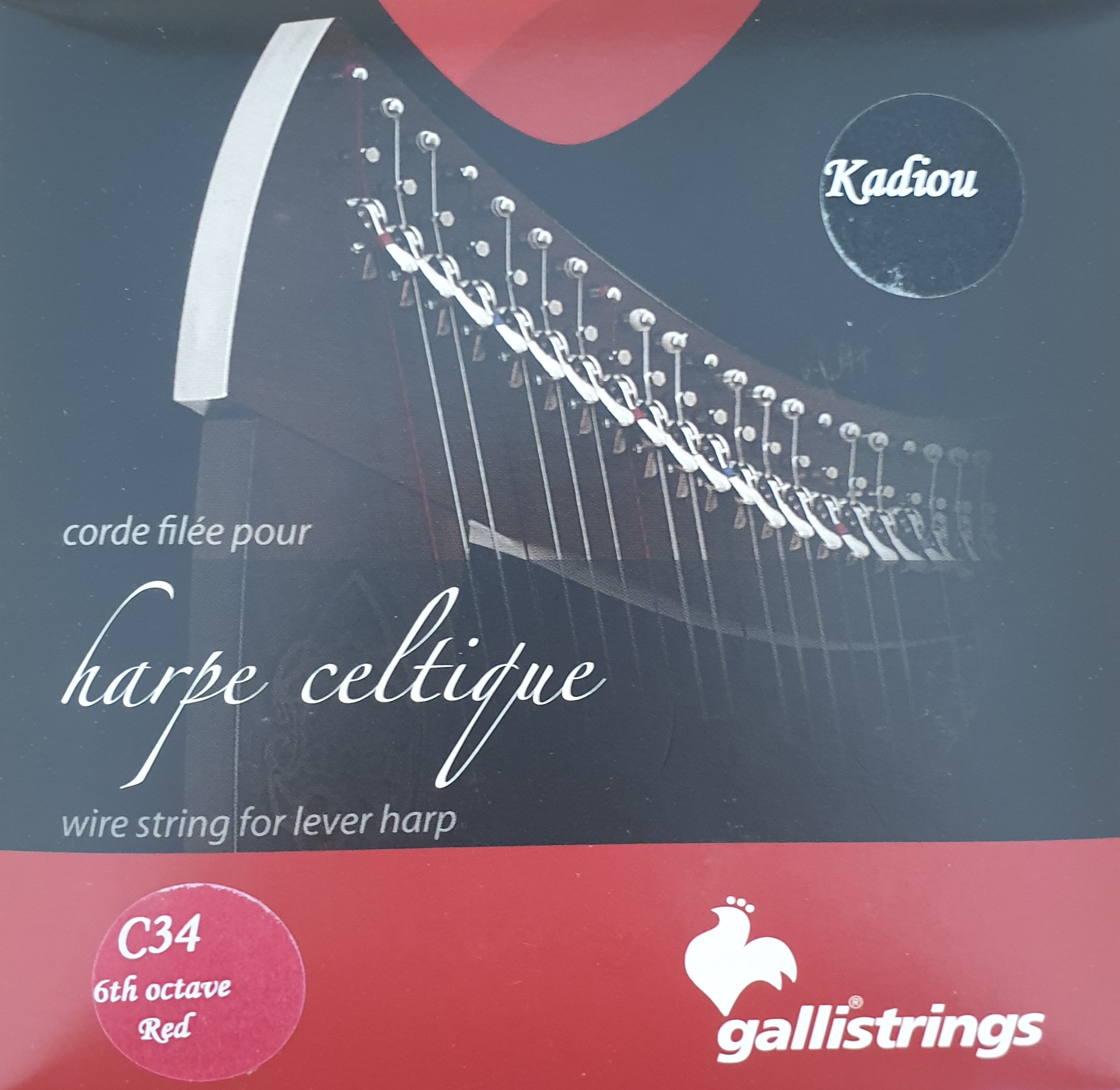 Kadiou-6C-Wire CAMAC Telenn Kadiou Galli Multifilament Bass Wires 6C