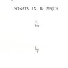 Sonata In Bb Major Krumpholz J.