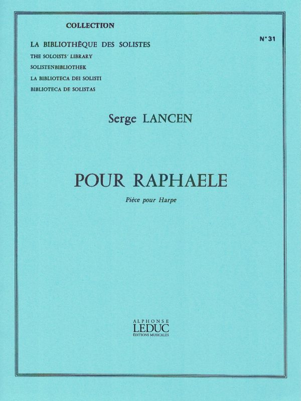 Pour Raphaele Lancen S.