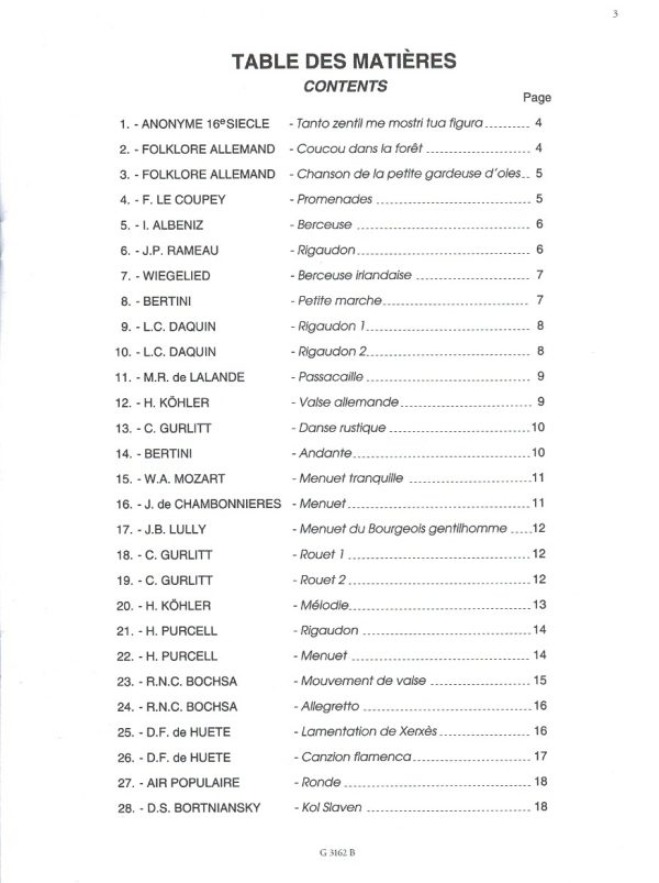Pieces Classiques Book 1 Le Dentu O.