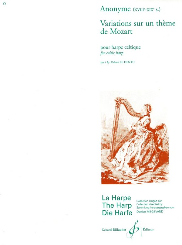 Variations Sur Un Theme De Mozart Le Dentu O.