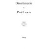 Divertimento (Flute, Viola and Harp) Lewis P.