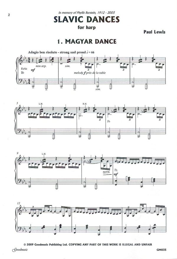 Slavic Dances Lewis P.