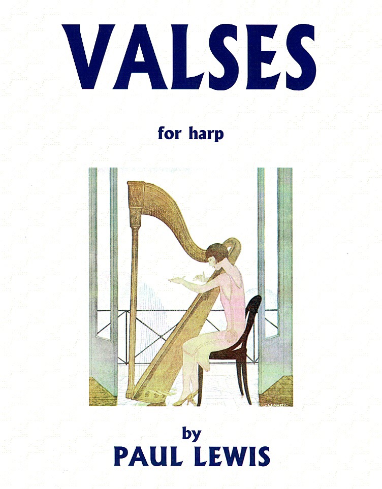 LEWIS-Valses Valses For Harp Lewis P.