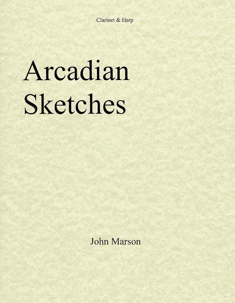 Arcadian Sketches (Clarinet and Harp) Marson J.
