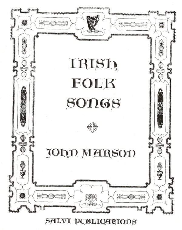 Irish Folk Songs (Voice & Harp) Marson J.