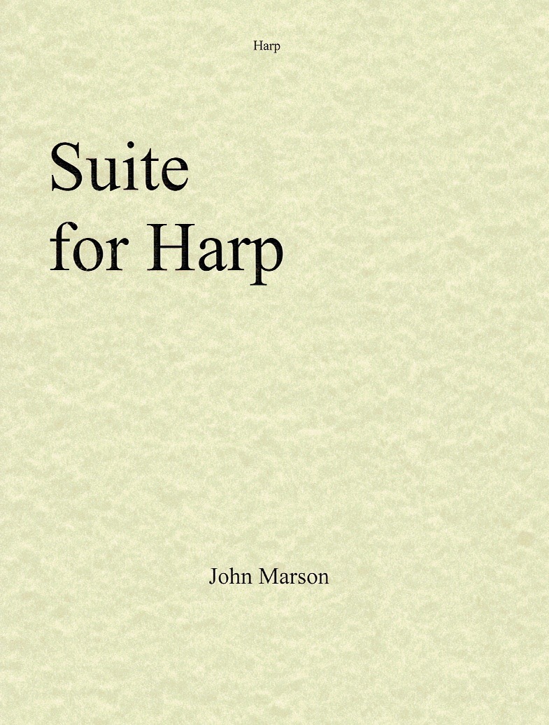 MARSON-Suite-For-Harp Suite For Harp Marson J.