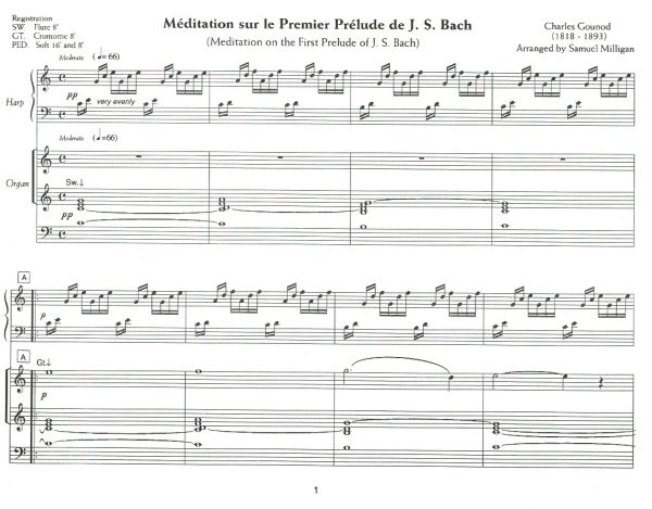 Vox Angelica (Organ & Harp) Milligan S.