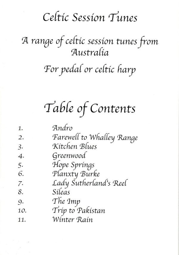 Australian Celtic Session Tunes And More Morphett C.