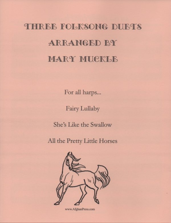 Three Folksong Duets (Harp Duet) Muckle M.