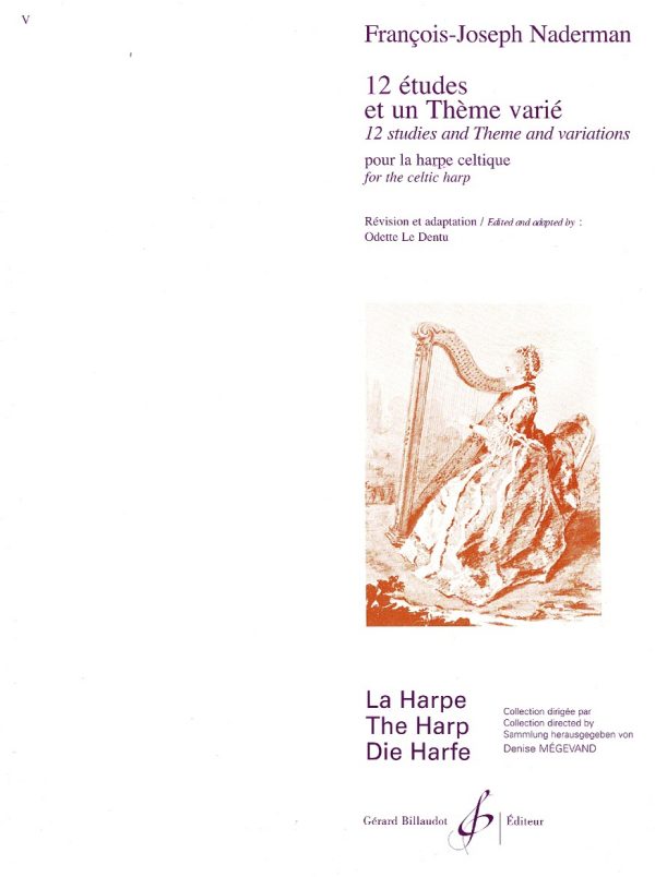 12 Etudes Et Un Theme Varie Naderman F.J.