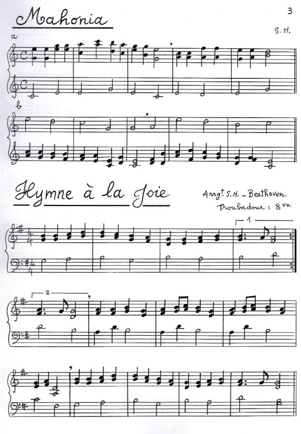 Troisieme Recueil Pour La Troubadour Noblet S.