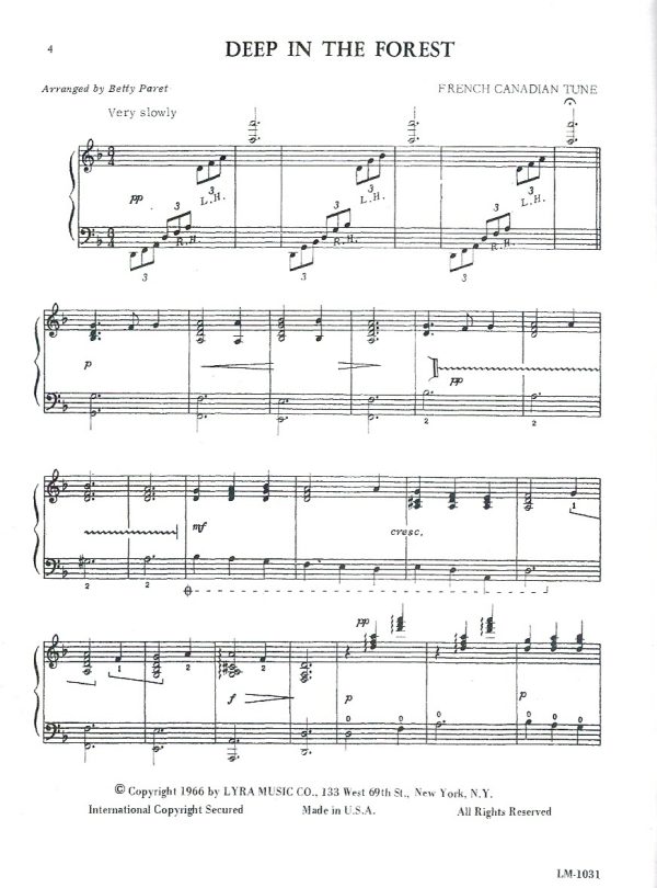 Second Harp Book Paret B.