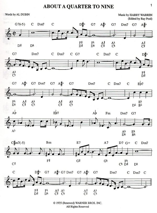 The Harpist's Fake Book Pool R.