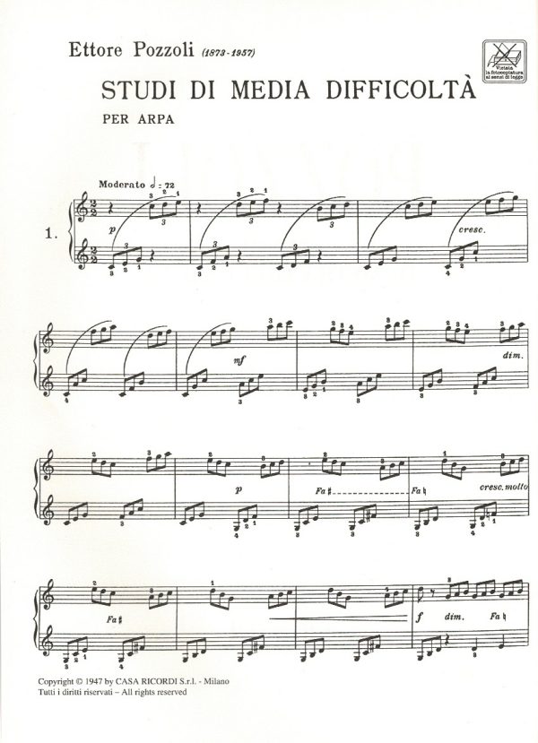 Studi Di Media Difficolta Per Arpa Pozzoli E.