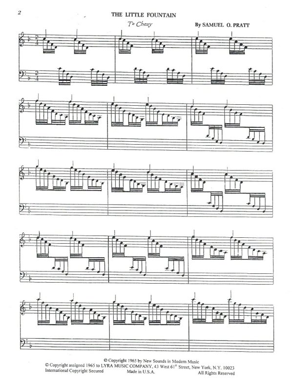 The Little Fountain Pratt S.