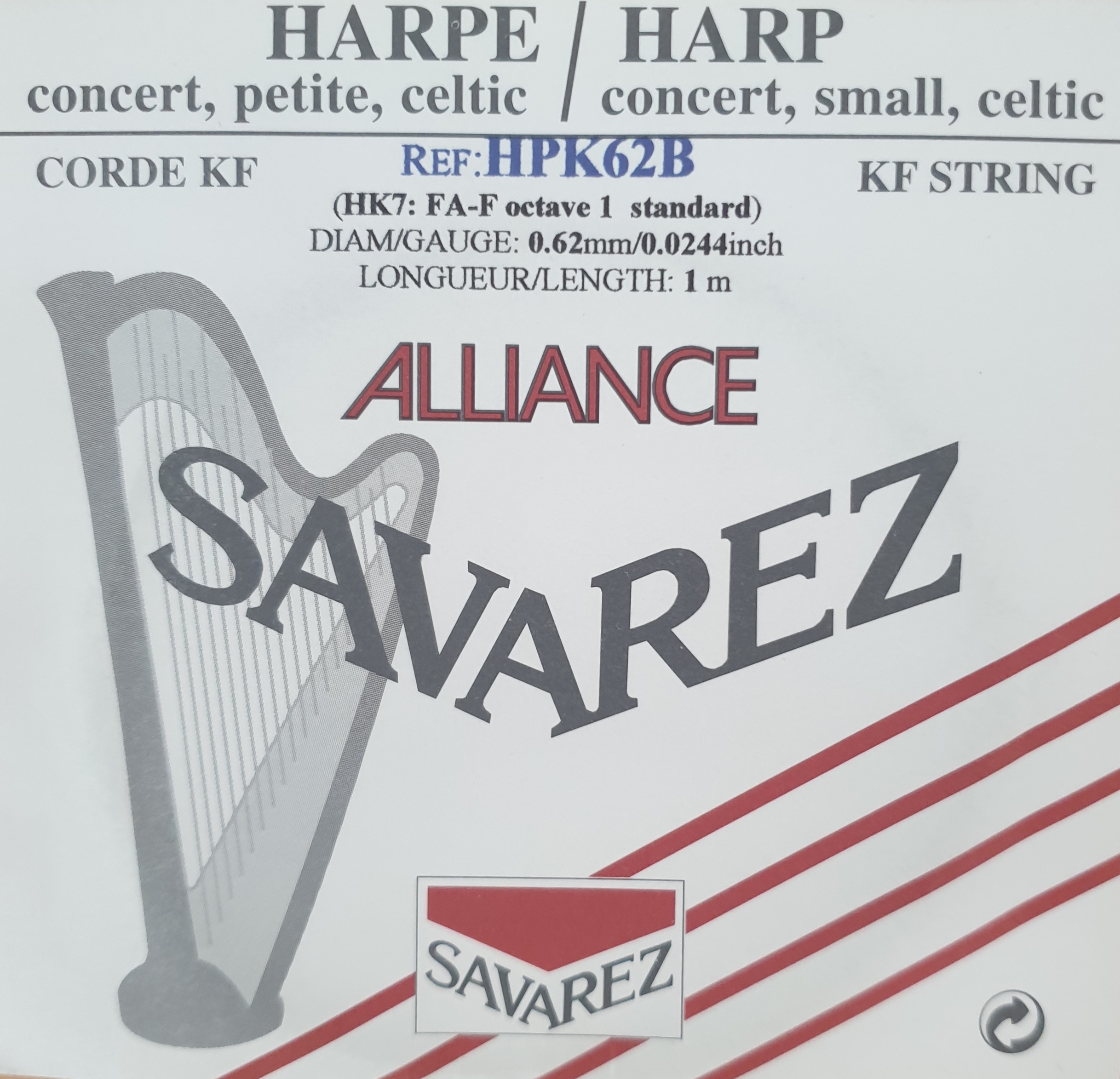 Pedal-Savarez-1F SAVAREZ Alliance KF Pedal 1F