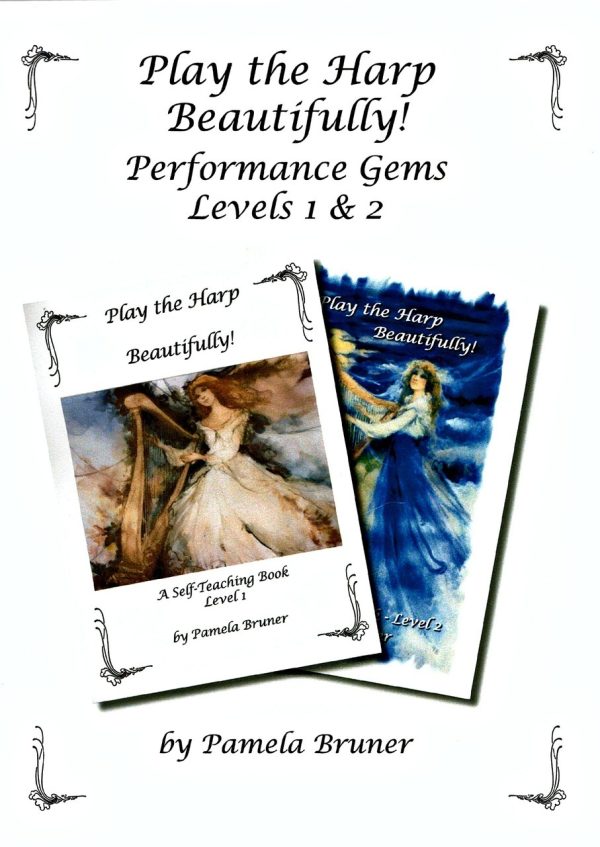 Play The Harp Beautifully Performance Gems Levels 1 & 2 Bruner P.