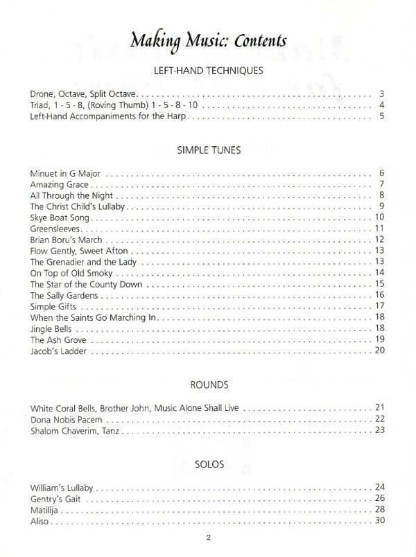 Making Music For Folk Harp (Plus CD) Raimond S.