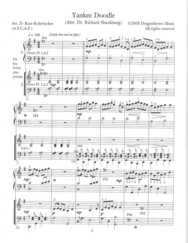 Yankee Dixie Johnny Rees-Rohrbacher D.