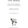 Ave Maria (Voice & Harp) Schubert F./ Rees-Rohrbacher D.