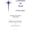 Cantique De Noel O Holy Night (Voice & Harp) Adam A./ Rees-Rohrbacher D.