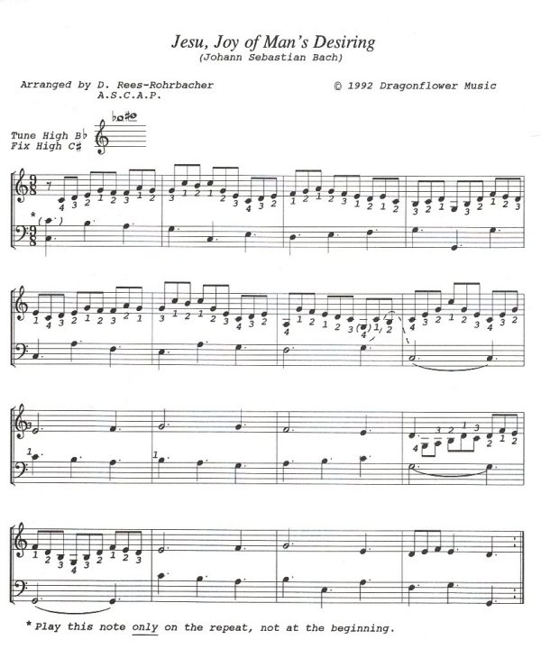 Masters Of The Baroque Era Jesu, Joy Of Man's Desiring Bach J.S./ Rees-Rohrbacher D.