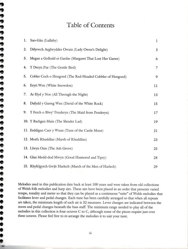 Old Welsh Airs Rees-Rohrbacher D.