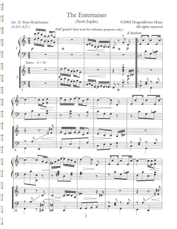 The Entertainer Rees-Rohrbacher D.